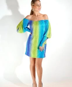 Au Darling Psychedelic Mini Dress
