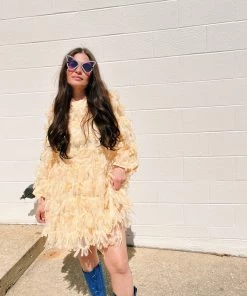 Sister Jane Clothing Wing Ruffle Mini Dress