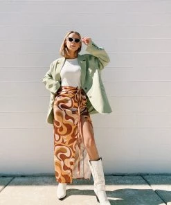 Au Darling Devon Midi Skirt Clothing