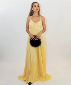 Au Darling Andie Yellow Gown Clothing