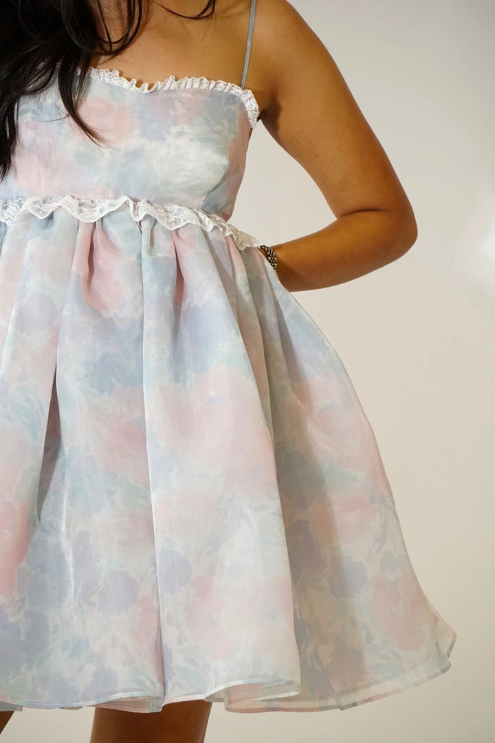 Selkie The Watercolor Rosebud Dress Clothing