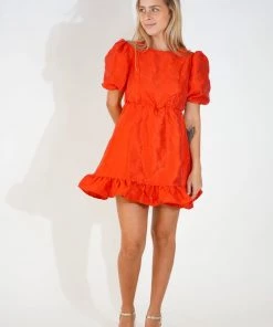 Sister Jane Clothing Poppy Jacquard Mini Dress